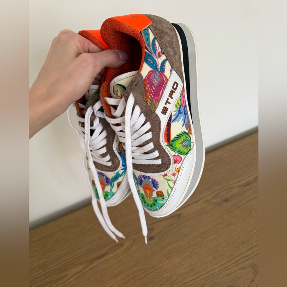 Etro sneakers. Size 7 (37). Great condition. Worn a few times.